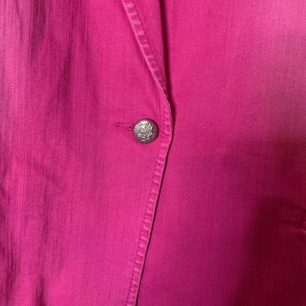 INC Pink Denim Jacket, Size XXL - Picture 3 of 8